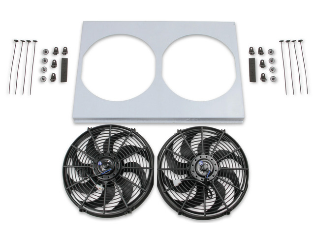 FAN AND SHROUD 2 14 INCH FANS
