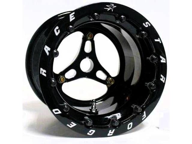53 Jr Dragster Pair 8x8 Single Beadlock Black