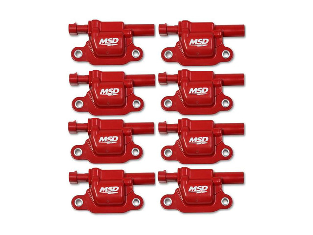 COILS RED SQU 14UP GM V8 8-PK