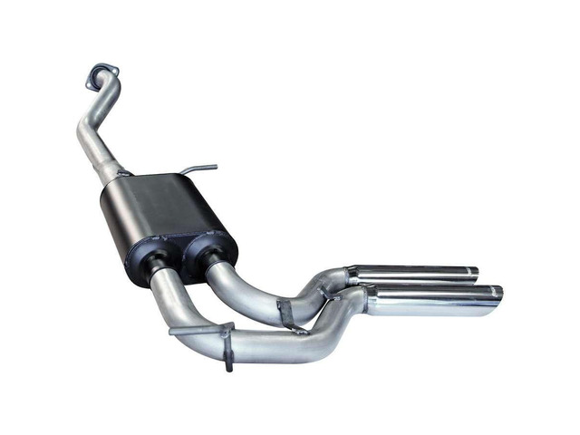 EXHAUST CATBACK ALUM STEEL KT