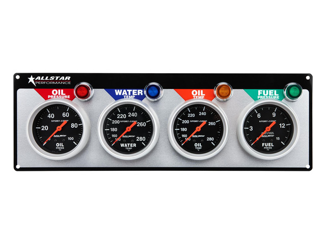 4-GAUGE PANEL AUTO METER SPOR