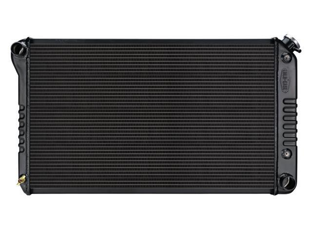 RADIATOR ALUM BLACK 2ROW