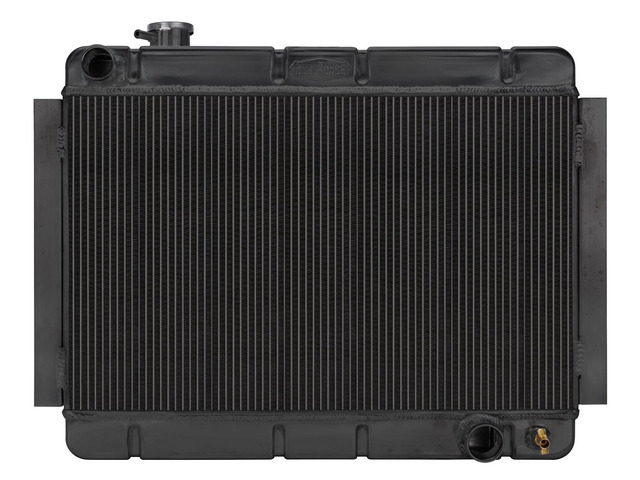 RADIATOR ALUM 2-ROW BLK CHEVY