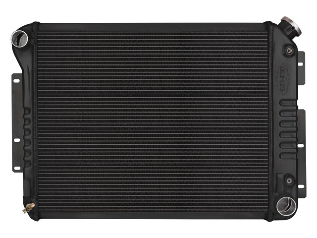 RADIATOR ALUM CROSSFLOW BLK