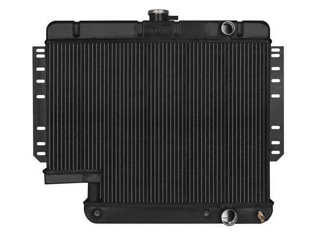 RADIATOR PERF ALUM BLACK DOWNF