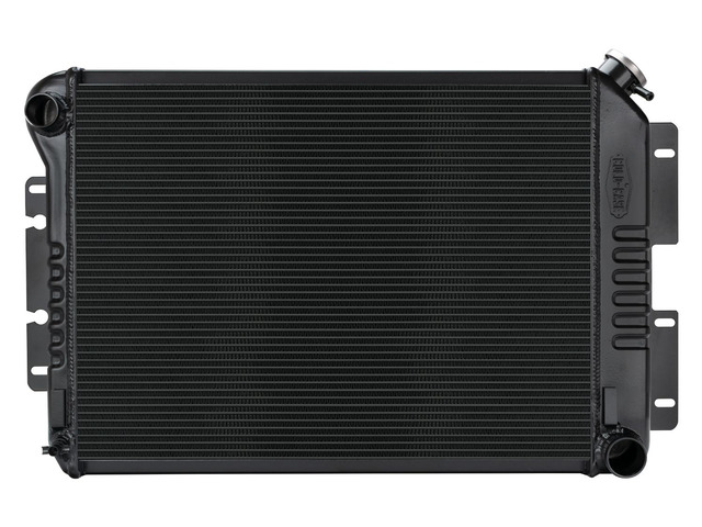 RADIATOR ALUM BLACK 2-ROW