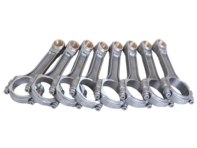SBC L/W 5140 Forged I-Beam Rods 6.125in