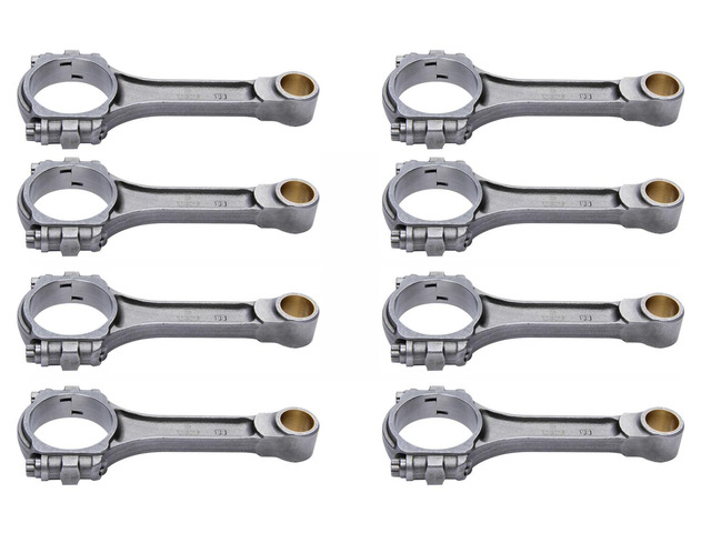 SBC L/W 5140 Forged I-Beam Rods 6.200in