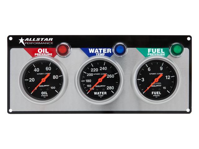 3-GAUGE PANEL AUTO METER SPOR