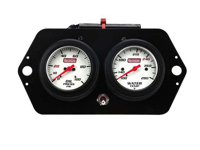 Extreme QuickCar Sprint Gauge Panel OP/WT