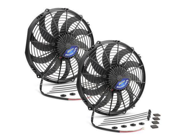 2X ELECTRIC FAN 12 IN.