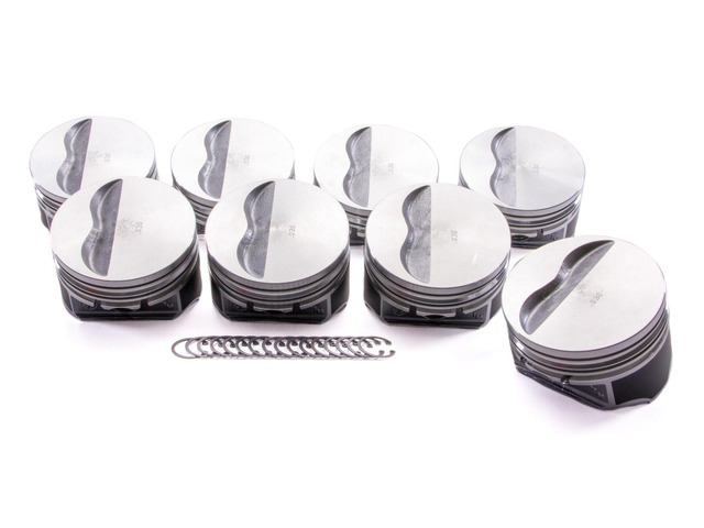 SBC Flat Top Piston Set 4.155 Bore -5cc