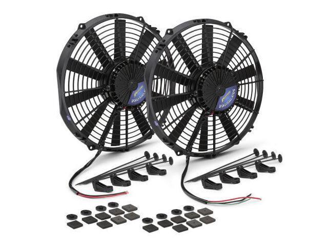 PAIR OF BRUSHLESS 12V ELEC FAN