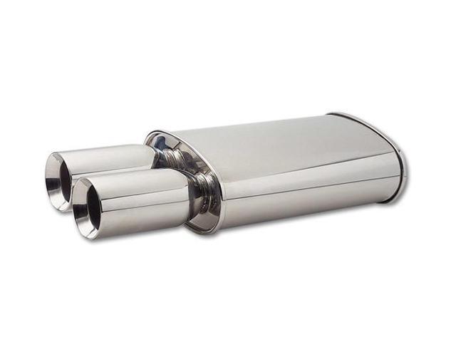 MUFFLER SS OVAL POLISHED