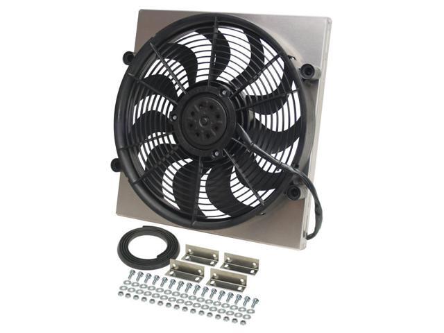 FAN ELEC SINGLE 17IN W/SHROUD