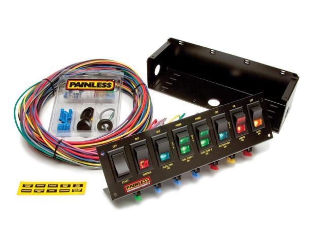 LIGHTED SWITCHES-8 CIRCUITS