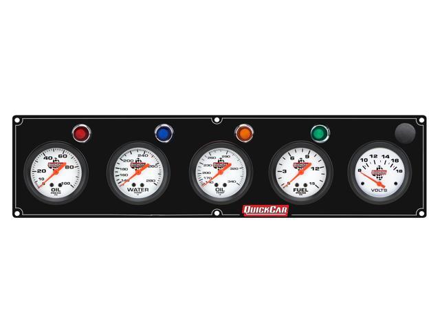 5 Gauge Panel OP/WT/OT/FP15/VT Black