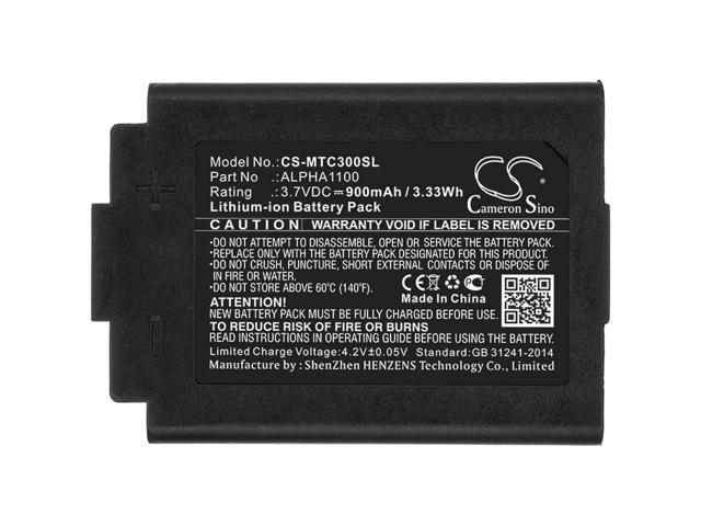 Cameron Sino Battery for 3M TAC300, TAC300-OTH, TAC500 PN:3M ALPHA1100 900mAh / 3.33Wh