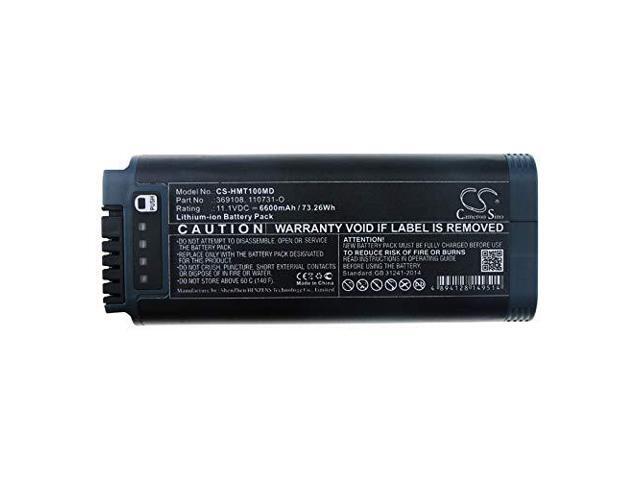 Cameron Sino Battery for Hamilton C1, MRI1, T1 PN:Hamilton 110731-O, 369108 6600mAh / 73.26Wh