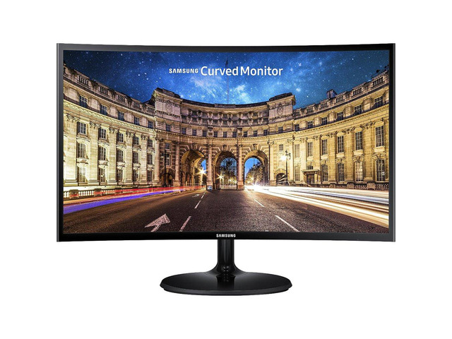 LC24F390FHNXZA 24-inch Curved LED FHD 1080p Gaming Monitor (Super Slim Design), 60Hz Refresh Rate w/AMD FreeSync Game Mode