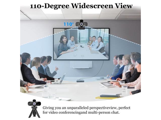 KEHIPI 1080P HD Webcam for PC with Auto Focus & Noise Cancelling Mic - Plug and Play Computer Camera for Video Conferencing, Online Classes, Live...
