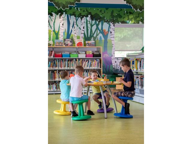 Kore Design Pre-School Wobble Chair 12', Sand Dollar