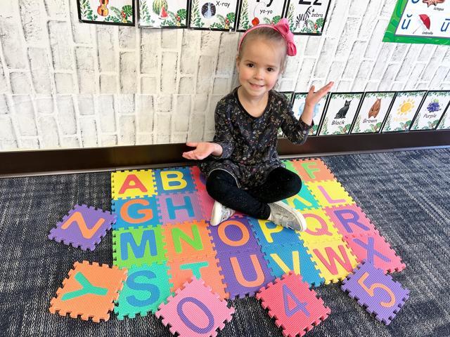 Kore Design Foam Play Mat for Kids Interlocking Alphabet and Numbers (11.8×11.8x0.40')