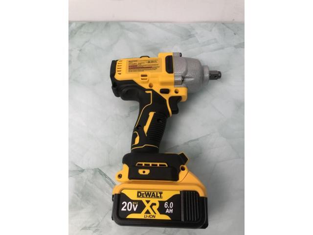 DEWALT DCF900 20V Power Tool Kit 1/2 Inch Brushless Cordless High Torque Impact Wrench (Hog Ring Anvil)- impact wrench & Batteries & Chargers