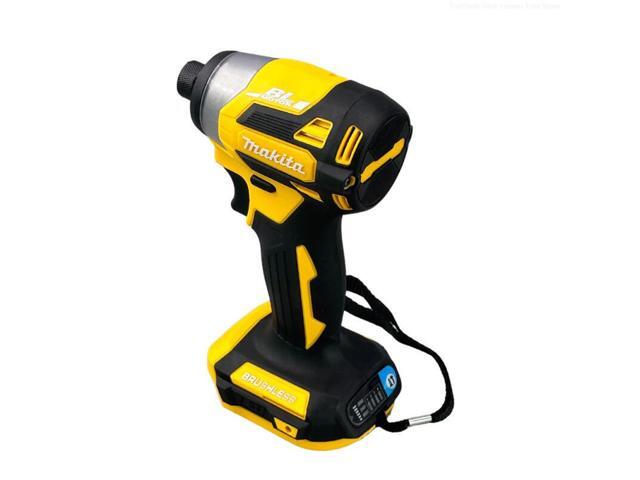 Makita 18V LXT DTD173 Cordless Impact Driver - Brushless Motor, Tools Only (Yellow)