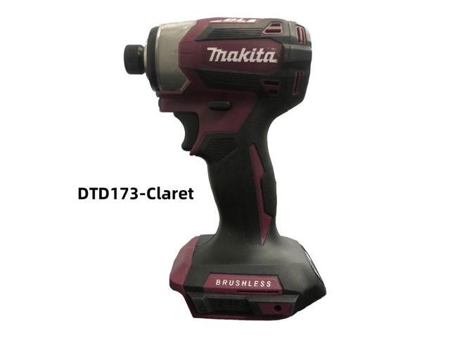 MAkITA 18V LXT DTD173 Cordless Impact Driver - Brushless Motor, Tools Only (Claret)