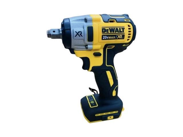 DEWALT DCF880 20V Brushless Cordless Impact Wrench: 203Nm Power, LED Light Ring, Lithium Battery Rechargeable (Bare Tool Only)