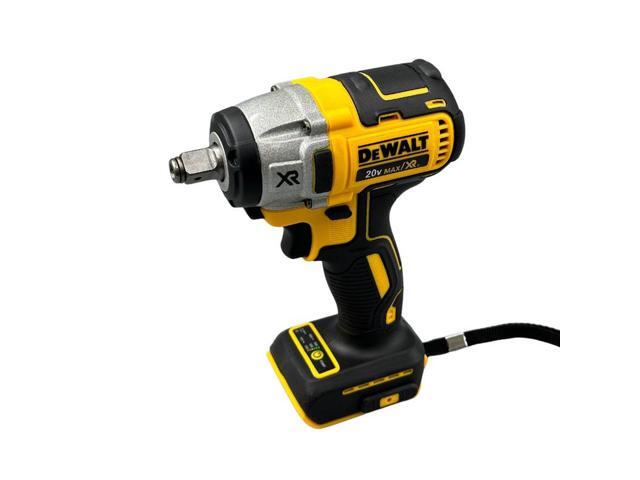 DEWALT DCF880 20V Brushless Cordless Impact Wrench: 203Nm Power, LED Light Ring, Lithium Battery Rechargeable (Bare Tool Only)