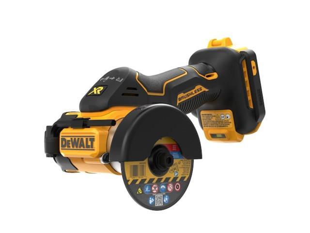 DEWALT DCS438 20V MAX XR Brushless 3-in-1 Cut Off Tool Tackles Tough Materials, with Connected LED Work Light (Includes Cutting Machine, Battery...