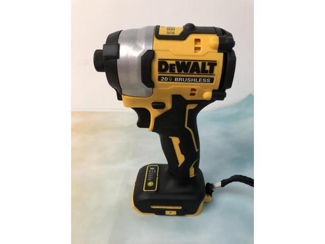Dewalt DCF850 20V Lithium-Ion High Torque Impact Driver - Original Brushless Electric Screwdriver Tool(Impact Driver+Battery+Charger)