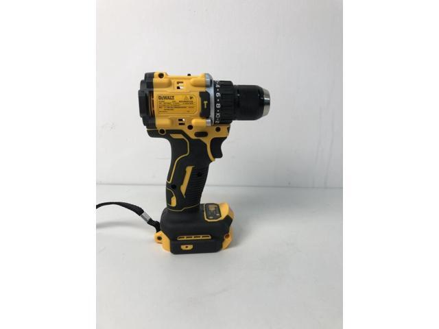 DeWALT 20V Brushless Impact Drill DCD805 - Cordless 1/2-inch Chuck, Stepless Speed Control - Rechargeable Power Tool (Electric drill+Battery+Charger)