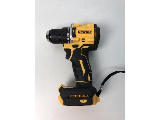 DeWALT 20V Brushless Impact Drill DCD805 - Cordless 1/2-inch Chuck, Stepless Speed Control - Rechargeable Power Tool (Electric drill+Battery+Charger)