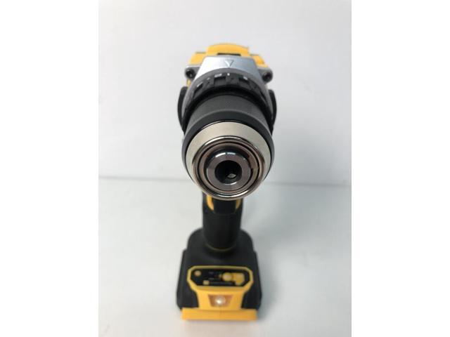 DeWALT 20V Brushless Impact Drill DCD805 - Cordless 1/2-inch Chuck, Stepless Speed Control - Rechargeable Power Tool (Electric drill+Battery+Charger)