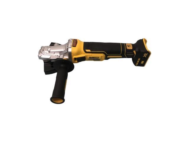 DEWALT 20V Max Brushless Cordless Angle Grinder 125mm, Rechargeable with Multiple Protection, Tool Only (DCG405FN-XJ)