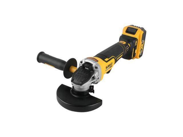 DeWalt DCG406 Cordless Angle Grinder, 20V High Performance 125mm, Perfect for Cutting & Polishing (Includes battery and charger)