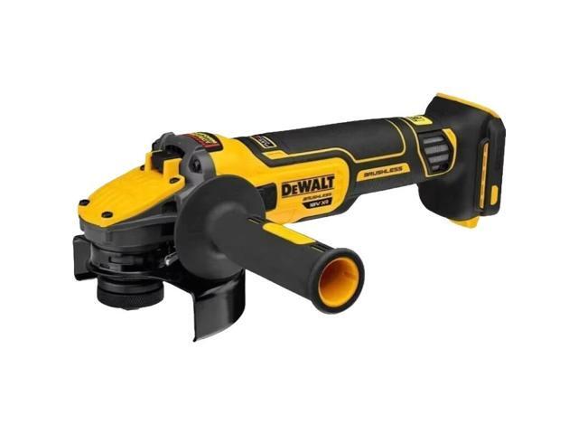 DeWalt 20V 125mm Angle Grinder DCG409 - Brushless FLEXVOLT ADVANTAGE, Slide Switch-Tools only
