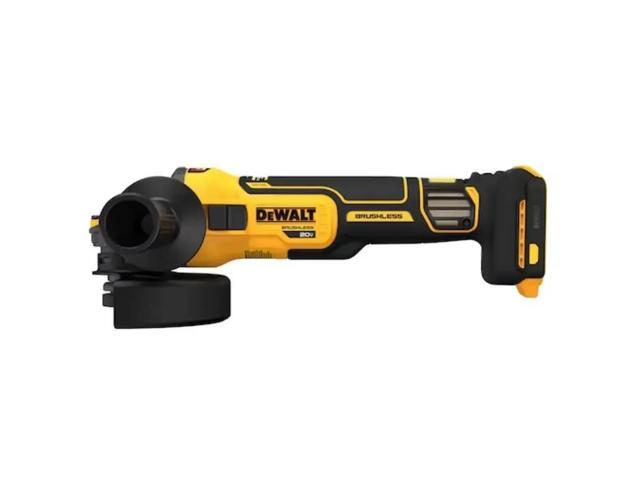 DeWalt 20V 125mm Angle Grinder DCG409 - Brushless FLEXVOLT ADVANTAGE, Slide Switch-Tools only