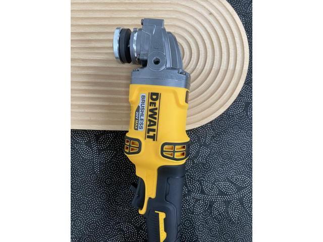 DEWALT DCG414 20V Professional Brushless Cordless Angle Grinder - 125mm, Portable Cutting Machine (Battery & Charger Included)