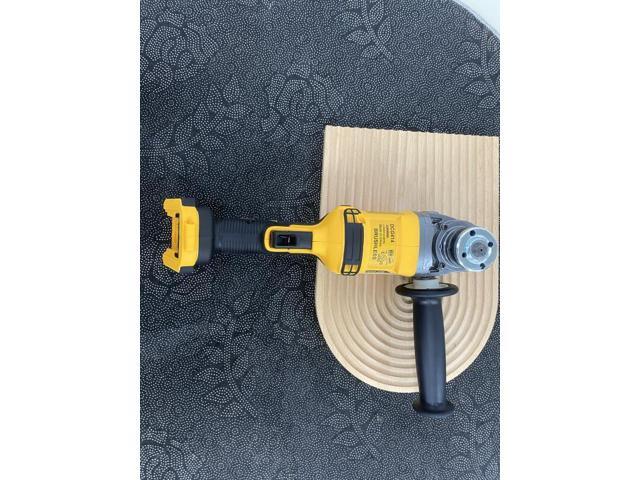 DEWALT DCG414 20V Professional Brushless Cordless Angle Grinder - 125mm, Portable Cutting Machine (Battery & Charger Included)