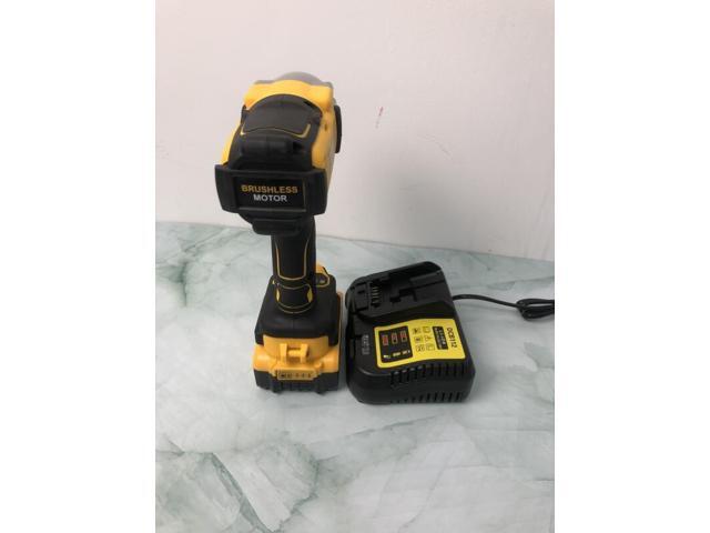 DEWALT DCF900 20V Cordless Kit: 1/2In Brushless High Torque Impact Wrench with Hog Ring Anvil (impact wrench & Batteries & Chargers)