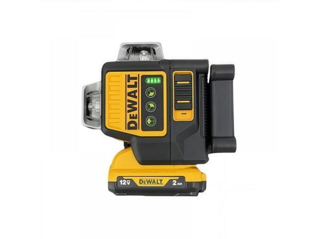 DeWALT 12V 3 x 360° Green Line Laser - DW089LG (Laser+battery+charger)
