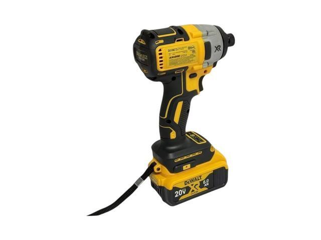 DEWALT 20V Li-Ion Cordless Impact Driver DCF887 - High-Performance 205NM Torque, 1/4' Chuck, Compact Design (Full Kit: Impact Driver + Battery +...