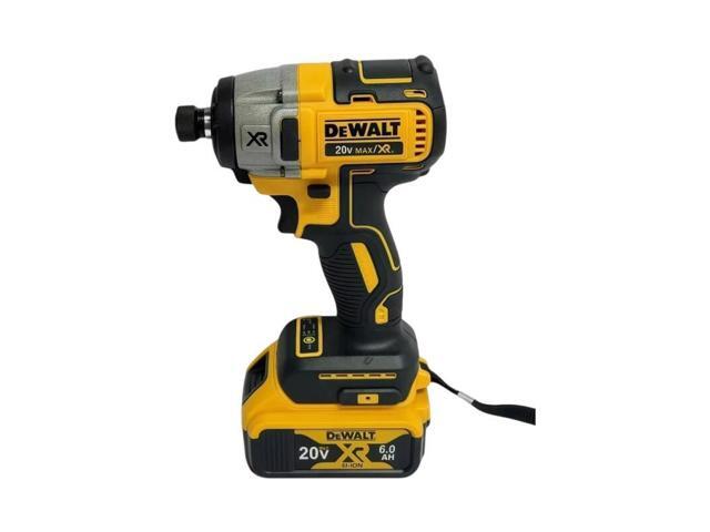 DEWALT 20V Li-Ion Cordless Impact Driver DCF887 - High-Performance 205NM Torque, 1/4' Chuck, Compact Design (Full Kit: Impact Driver + Battery +...