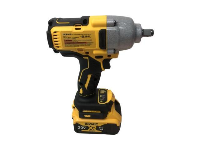 DEWALT DCF900 20V MAX Brushless Impact Wrench (1/2-Inch Drive, High-Torque) - Includes charger and battery For Construction, Auto Repair