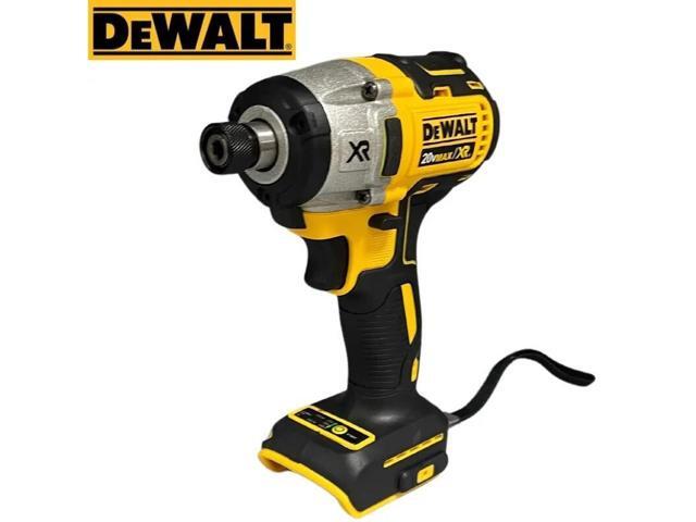 DeWalt 20V Brushless Impact Driver, DCF887 - 1/4 Inch Chuck, 205NM High Torque (Tool Only) Ideal for Home DIY, Garage Repairs & Professional Use