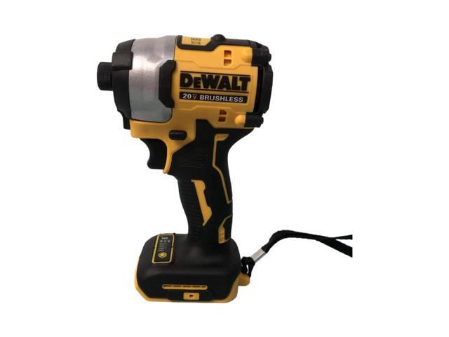 DeWalt DCF850 20V Cordless Impact Driver - Brushless Motor, 205Nm Torque for Home DIY/Garage Repairs (Tool Only, No Battery/Charger)